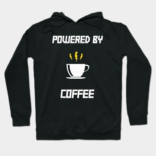 Powered by Coffee / Caffeine Hoodie